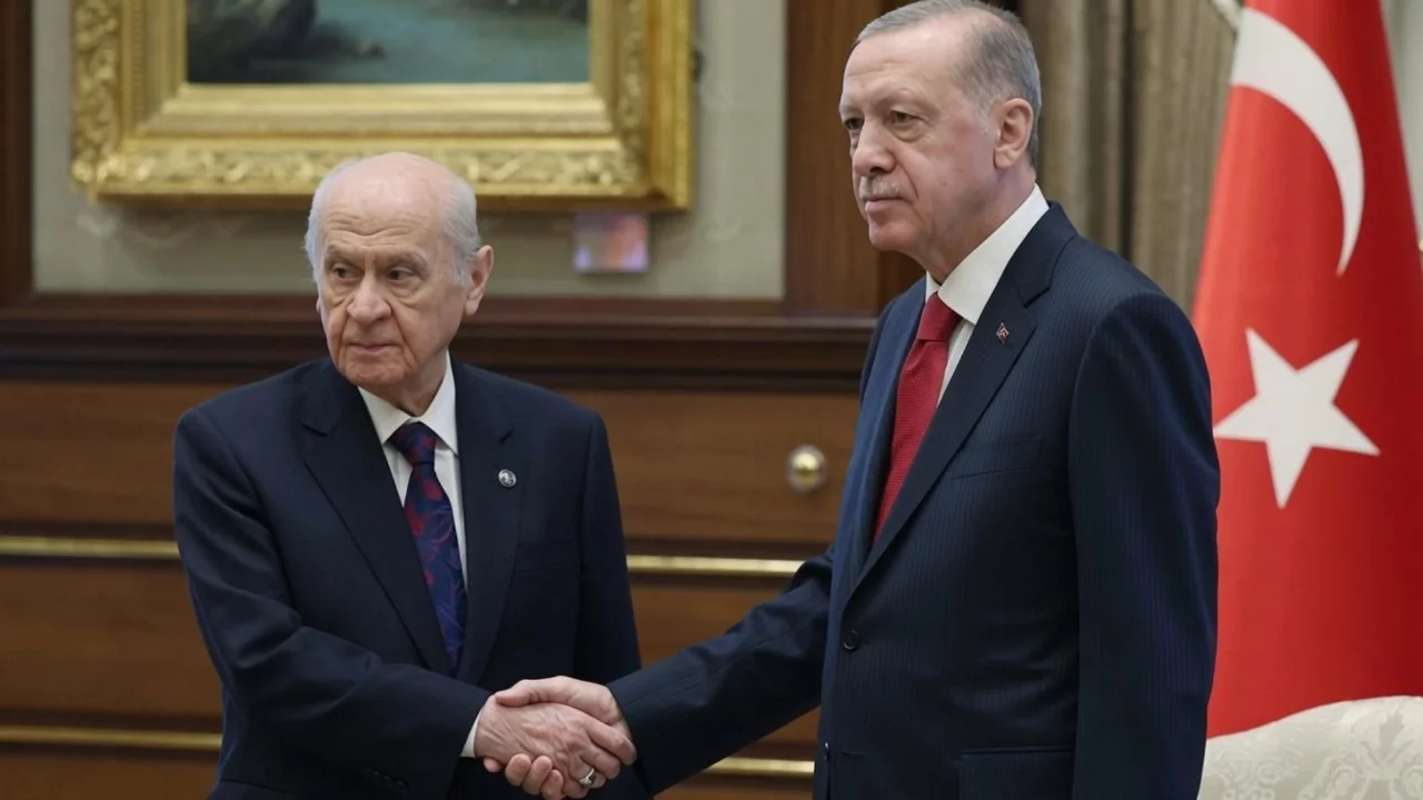 Cumhurbaşkanı Erdoğan ile Bahçeli arasındaki görüşme başladı