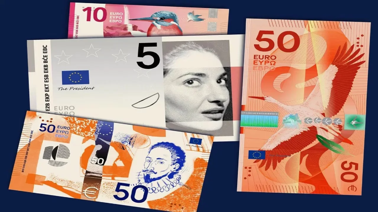 Euro banknotları değişiyor: Yeni tasarımlar görücüye çıktı