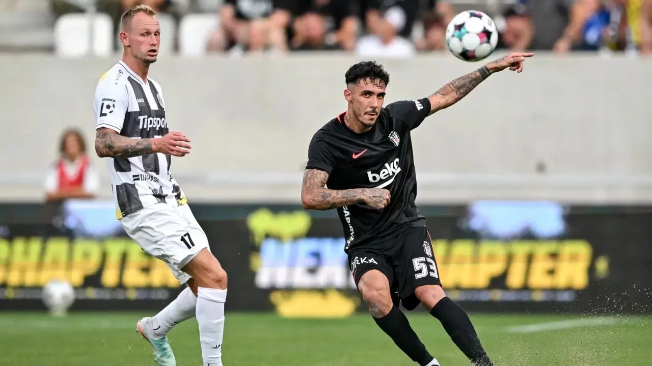 Beşiktaş deplasmanda avantajı kaptı