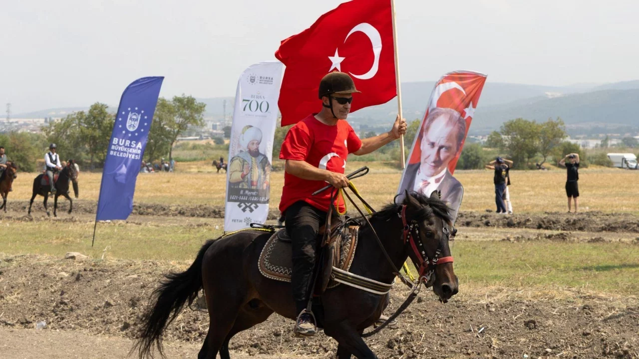 Bursa'da rahvan atlarından şampiyonluk yarışı