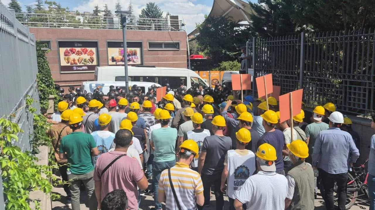 Elazığ Eti Gümüş Madencileri ve Doruk Madencilik işçileri gözaltına alındı