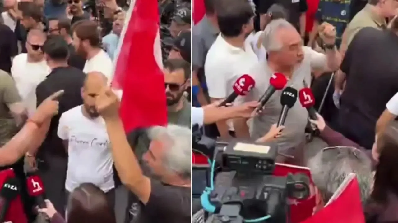 Gaziler TBMM'ye yürümek istedi: Polis barikat kurdu!