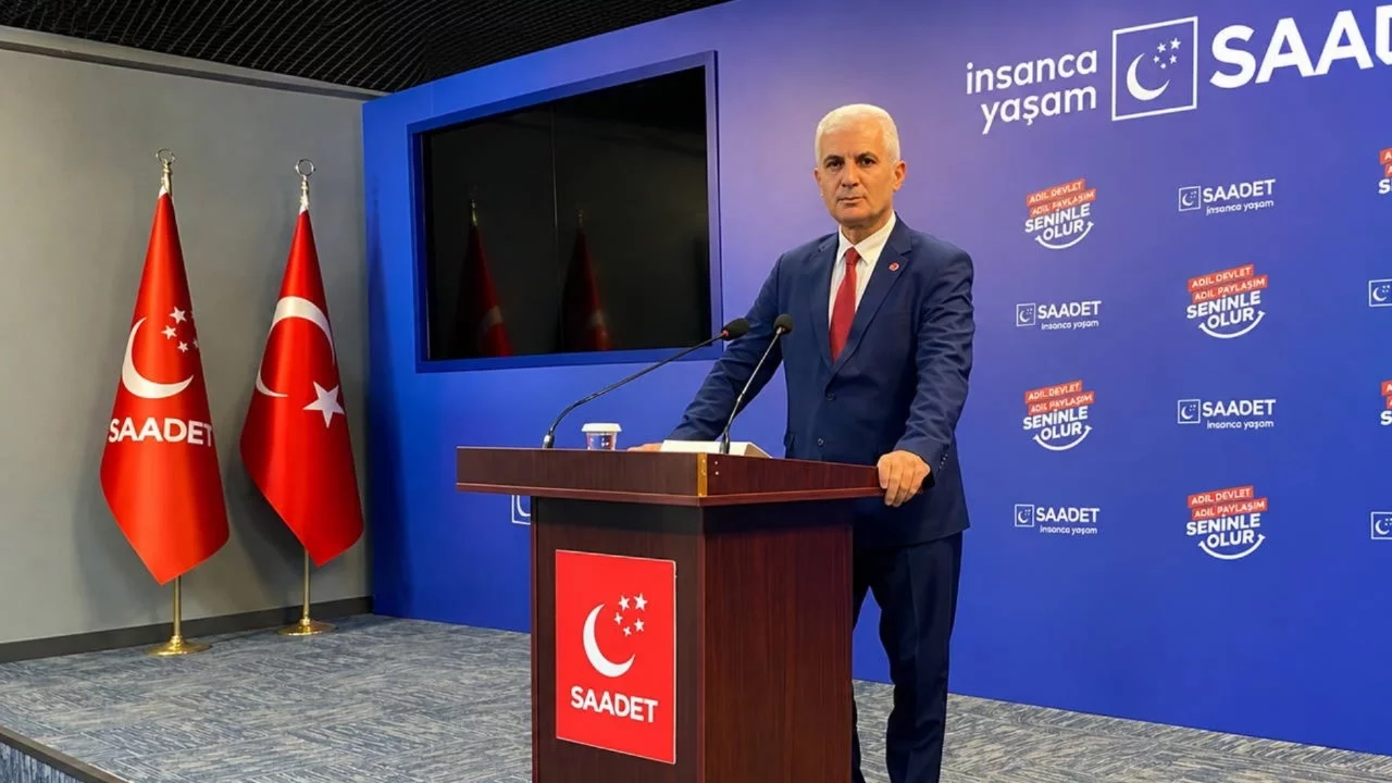 Saadet Partisi Ceyhan İlçe Başkanı Sezai Şimşek'ten 'çerçeve yasa' istifası