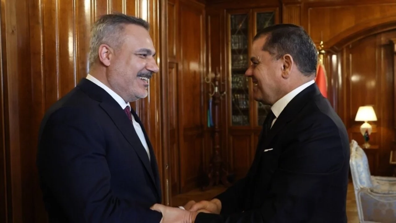Bakan Fidan, Libya ziyareti kapsamında Trablus'ta temaslarda bulundu
