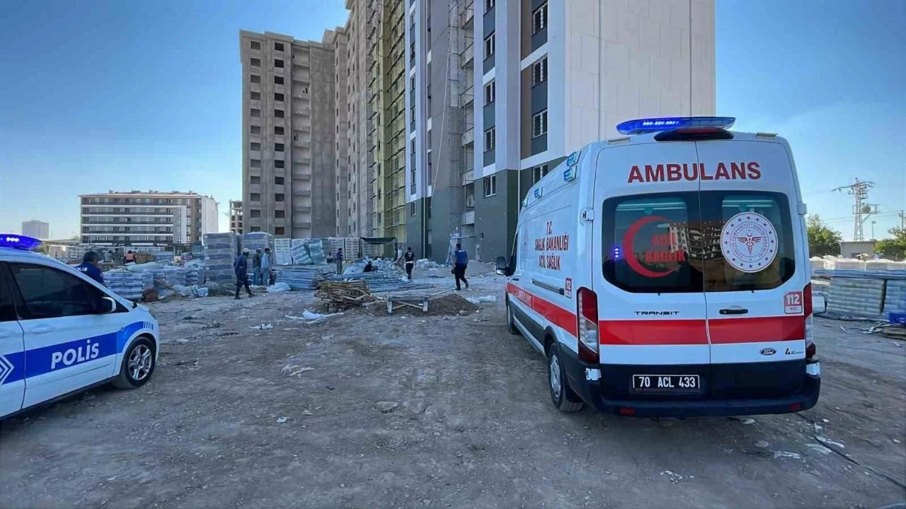 12'nci kattan düşen inşaat işçisi hayatını kaybetti