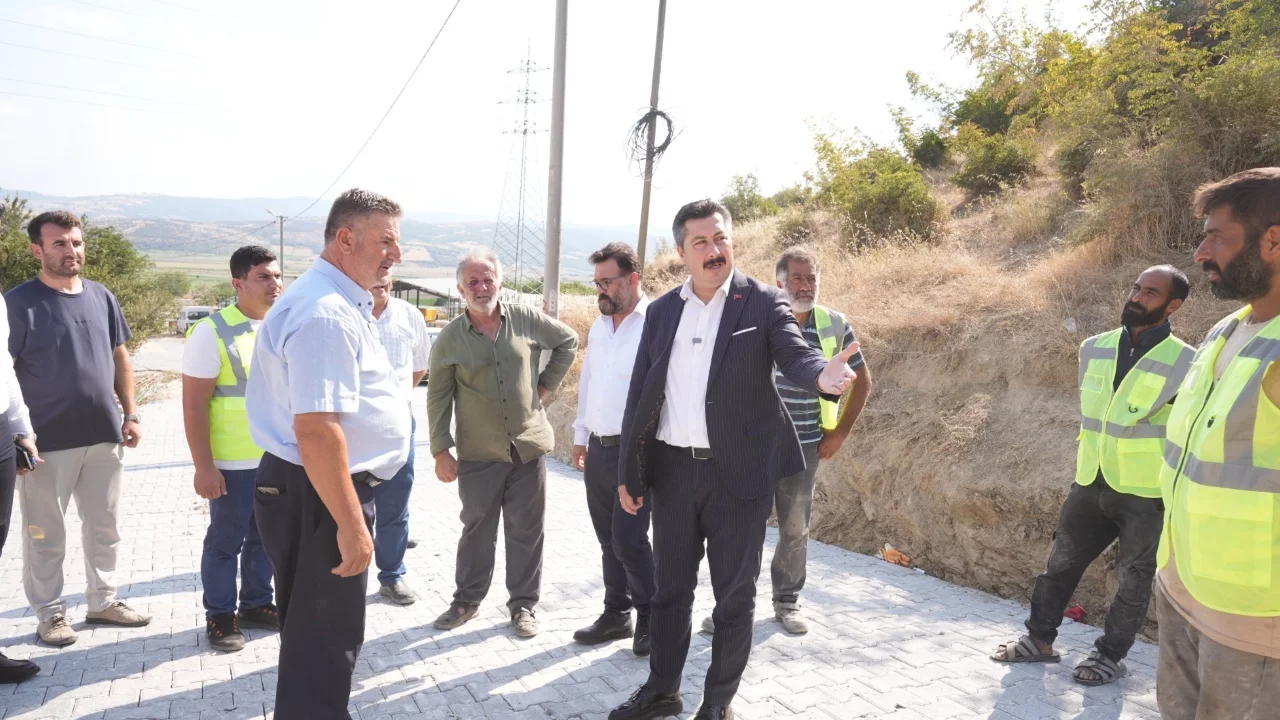 Yenişehir'de 100 bin metrekare parke taşı döşendi