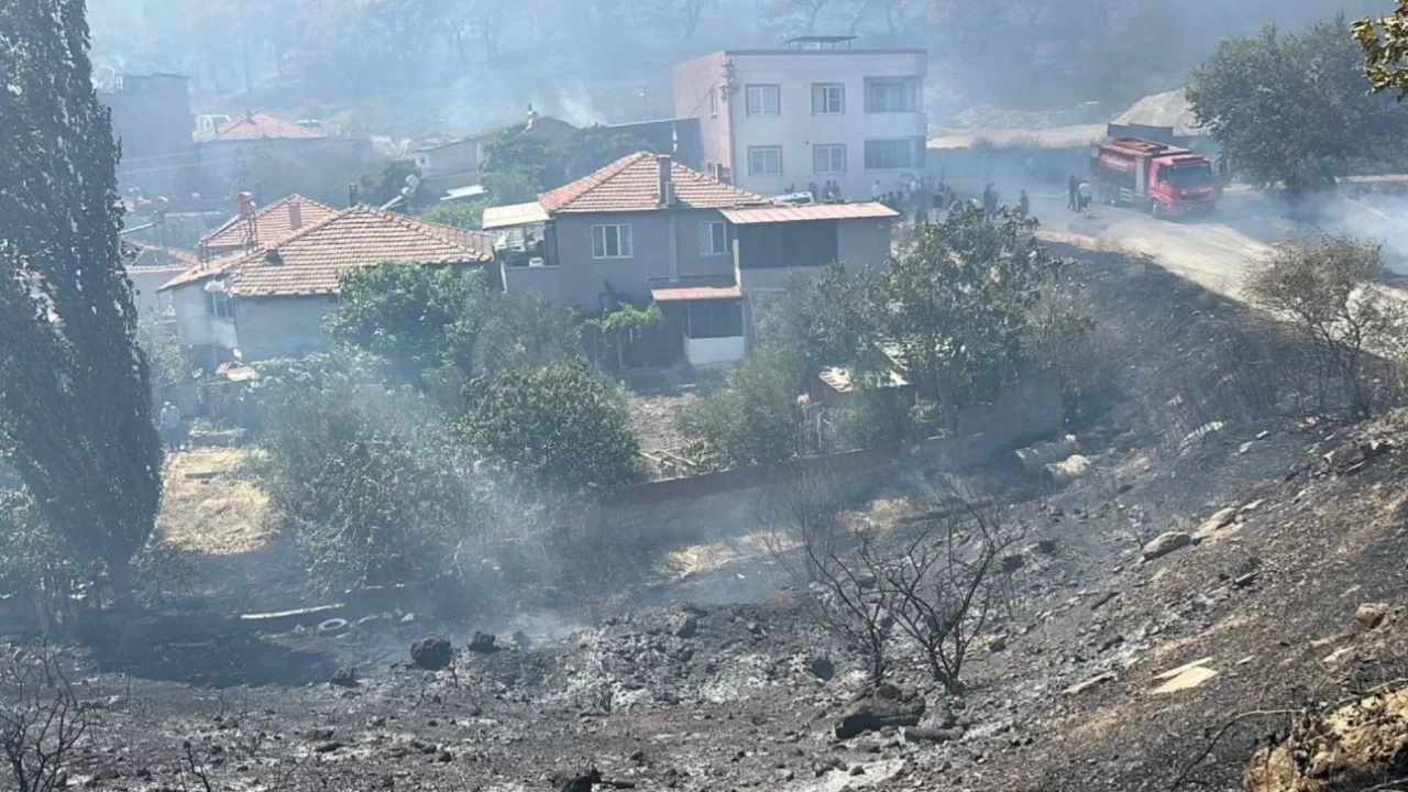 Balıkesir ve Bilecik'teki yangınlara müdahale ediliyor