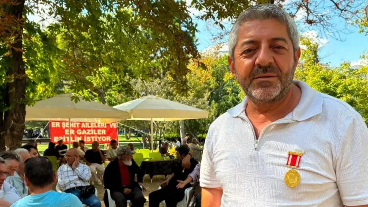 Şehit yakını ve gazilerin Güvenpark eylemi 33'ncü gününde