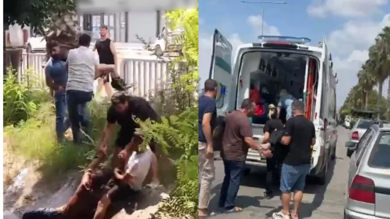 Boğulmak üzere olan çocuğu vatandaşlar son anda kurtardı