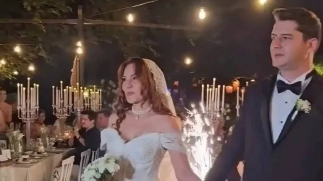 Ümit Besen'in kızı Ezgi Besen, avukat Yüksel Görkem'le evlendi
