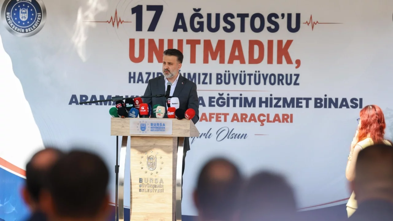 Bursa Büyükşehir Başkan Vekili Biba: "Bize düşen korkuyu büyütmek değil, hazırlığı artırmaktır"