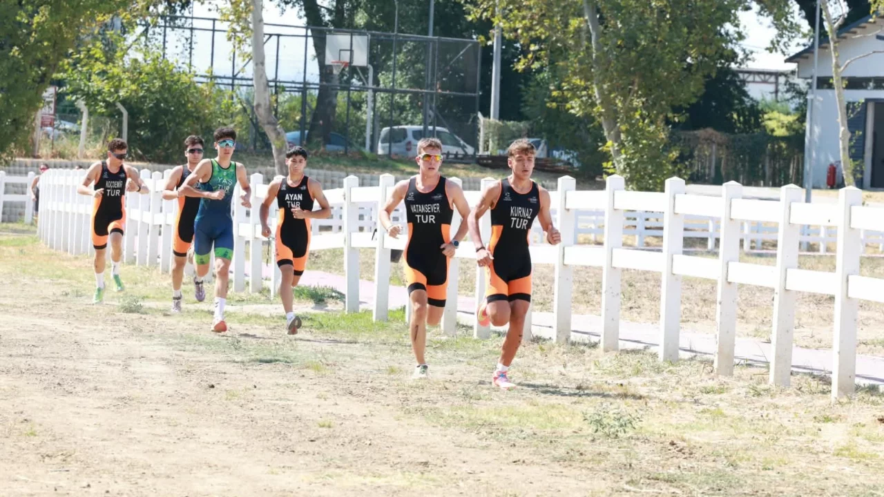 Osmangazi'de duatlon yarışları nefes kesti