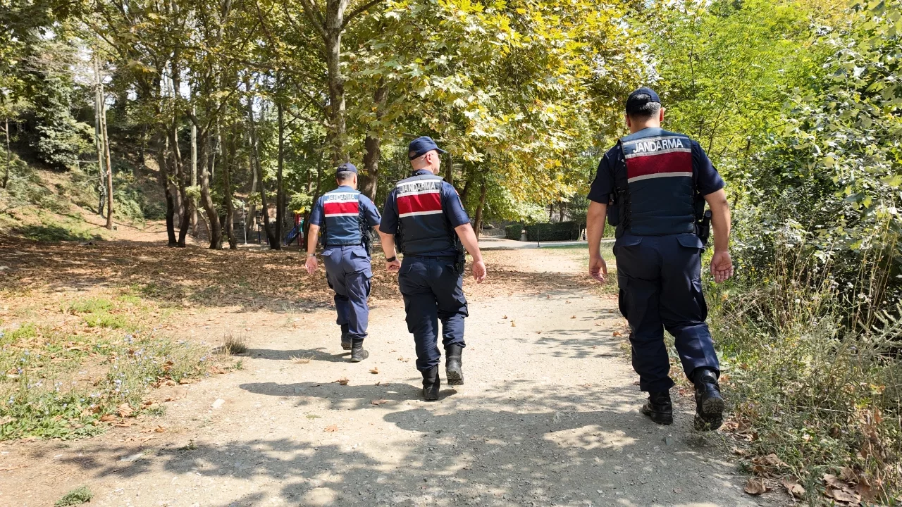 İnegöl'de jandarmadan orman yangınlarına karşı denetim
