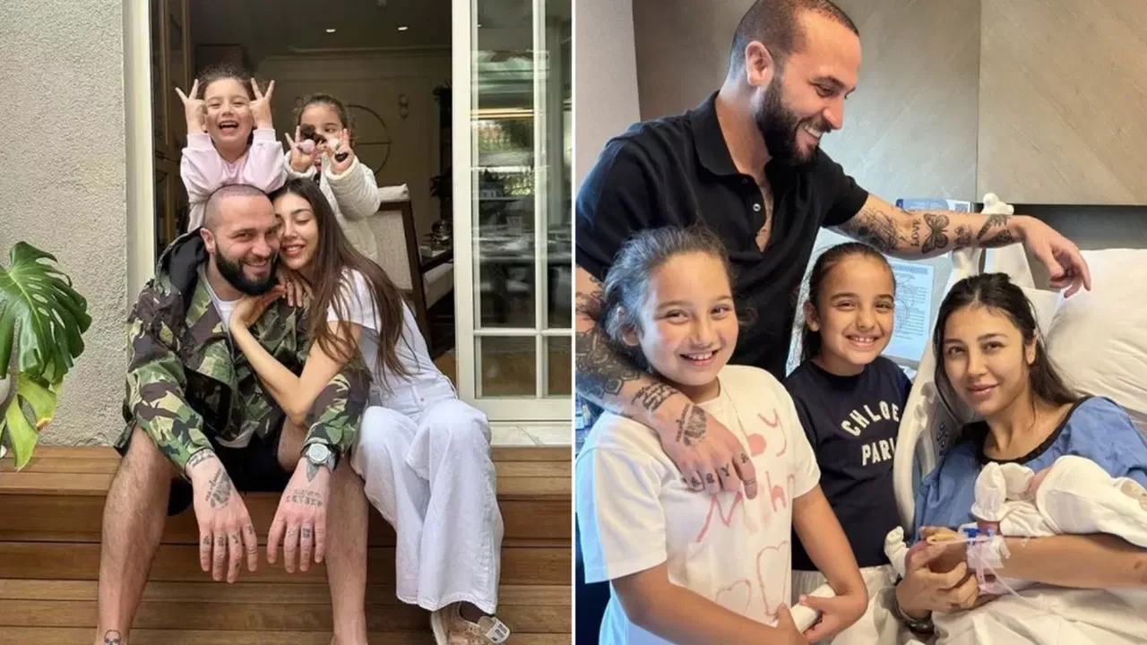 Berkay ile Özlem Ada Şahin'in üçüncü bebekleri dünyaya geldi