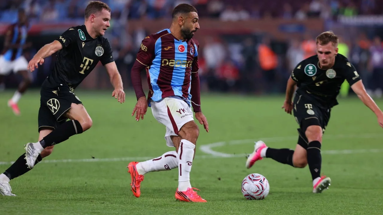 Trabzonspor, Ferencvaros'a 1-0 mağlup oldu