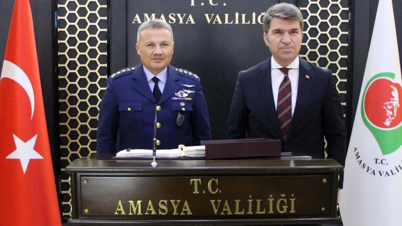 Alper Gezeravcı, Merzifon 5. Ana Jet Üs Komutanı olarak görevine başladı