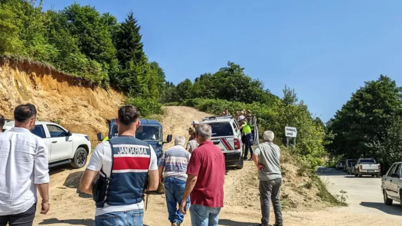 Giresun'da "helikopter düştü" ihbarı ekipleri harekete geçirdi