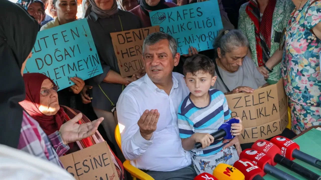 Özgür Özel'den Cumhurbaşkanı Erdoğan'a gönderme: 'Sizin oğlan bu işlerin içindeymiş'