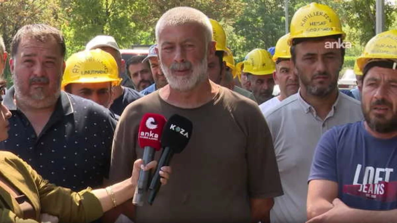 Madencilerin Bakanlık önündeki eylemi devam ediyor: 'Yarın direnişin 5. etabına geçiyoruz'