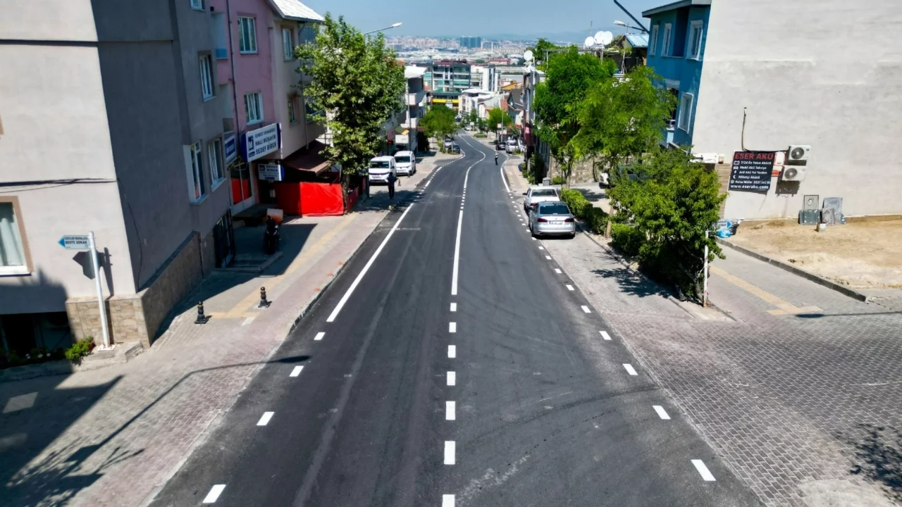 Bursa Büyükşehir Belediyesi, Nilüfer'de Dumlupınar Caddesi'ni yeniledi