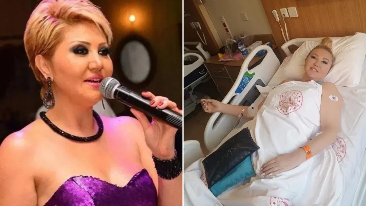 Ünlü şarkıcı Hamiyet apar topar hastaneye kaldırıldı