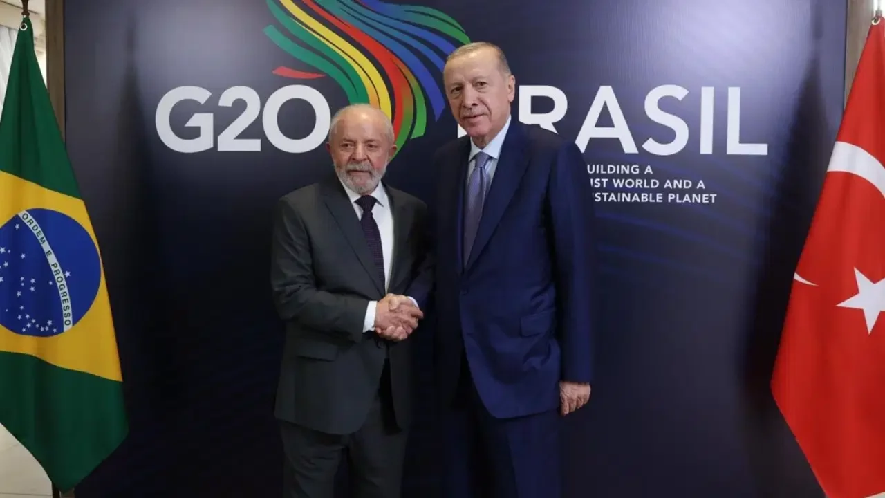 Cumhurbaşkanı Erdoğan, Brezilya Devlet Başkanı Silva ile görüştü
