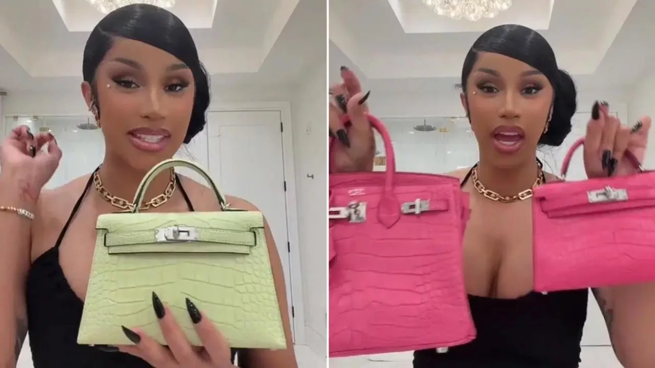 Cardi B'den lüks alışveriş: 5 haftada 9 milyon liralık çanta aldı