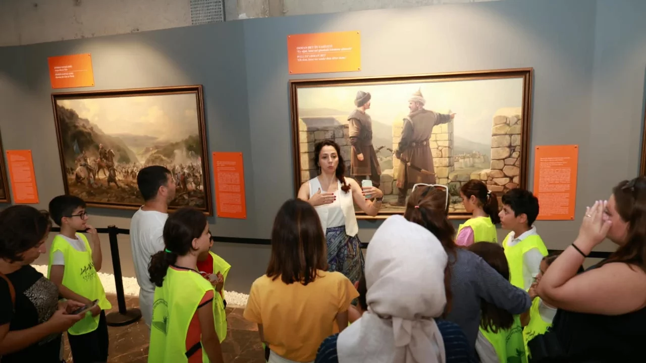 Osmangazi belediyesi'nden çocuklara tarih yolculuğu