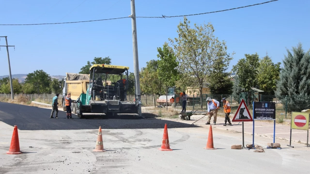 Bursa Büyükşehir Belediyesi'nden Çalıkavak'a konfor dokunuşu