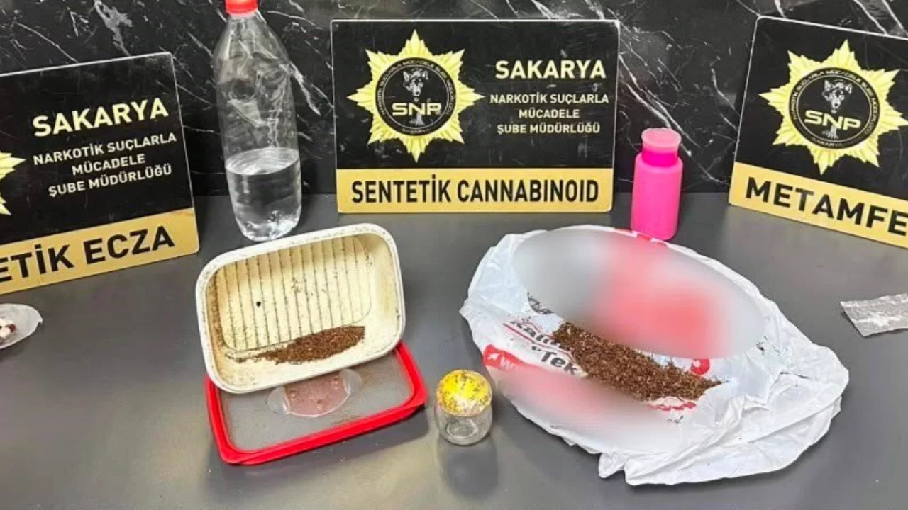 Sakarya'da uyuşturucu operasyonu: 4 kişiye tutuklama