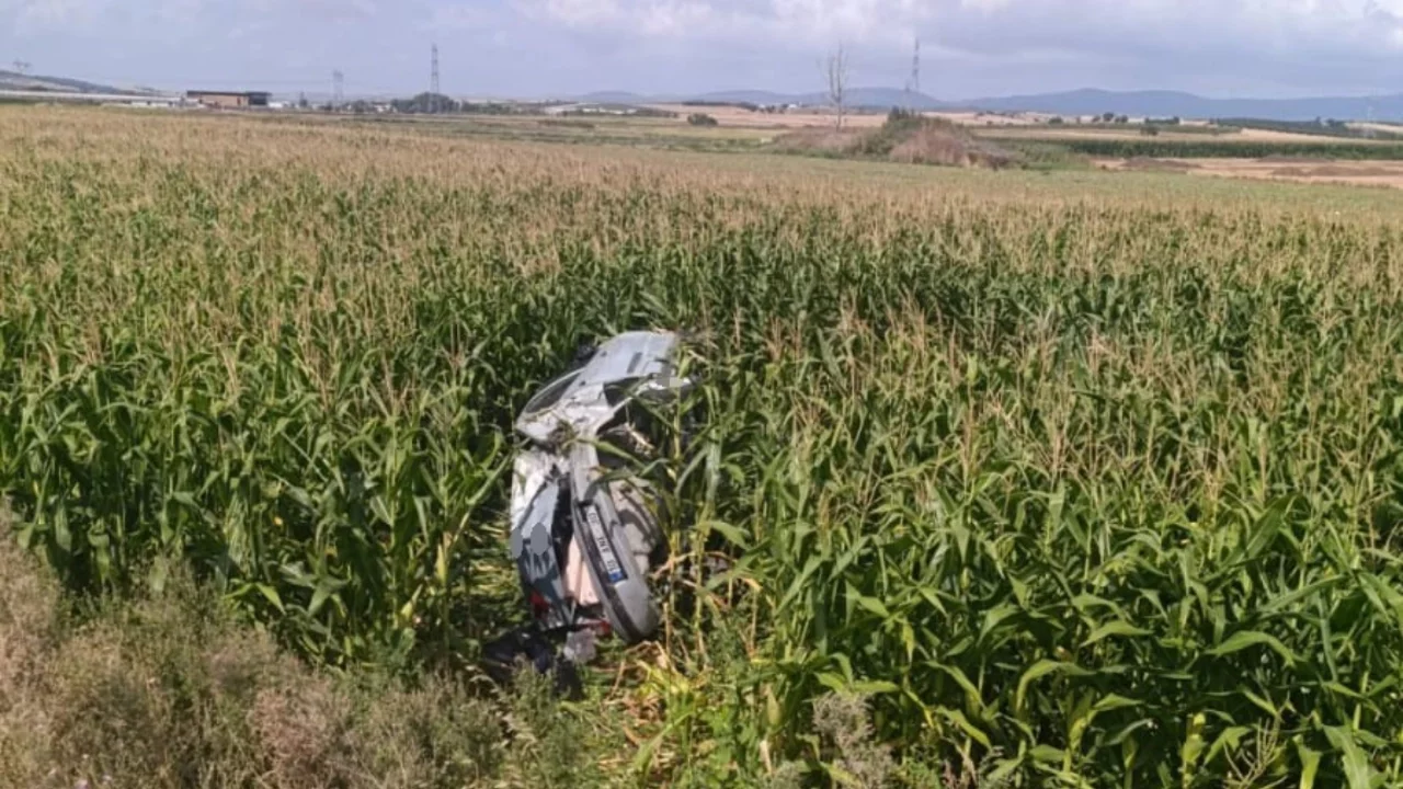 Bursa'da Karacabey-Bandırma yolunda trafik kazası: Yaralılar var