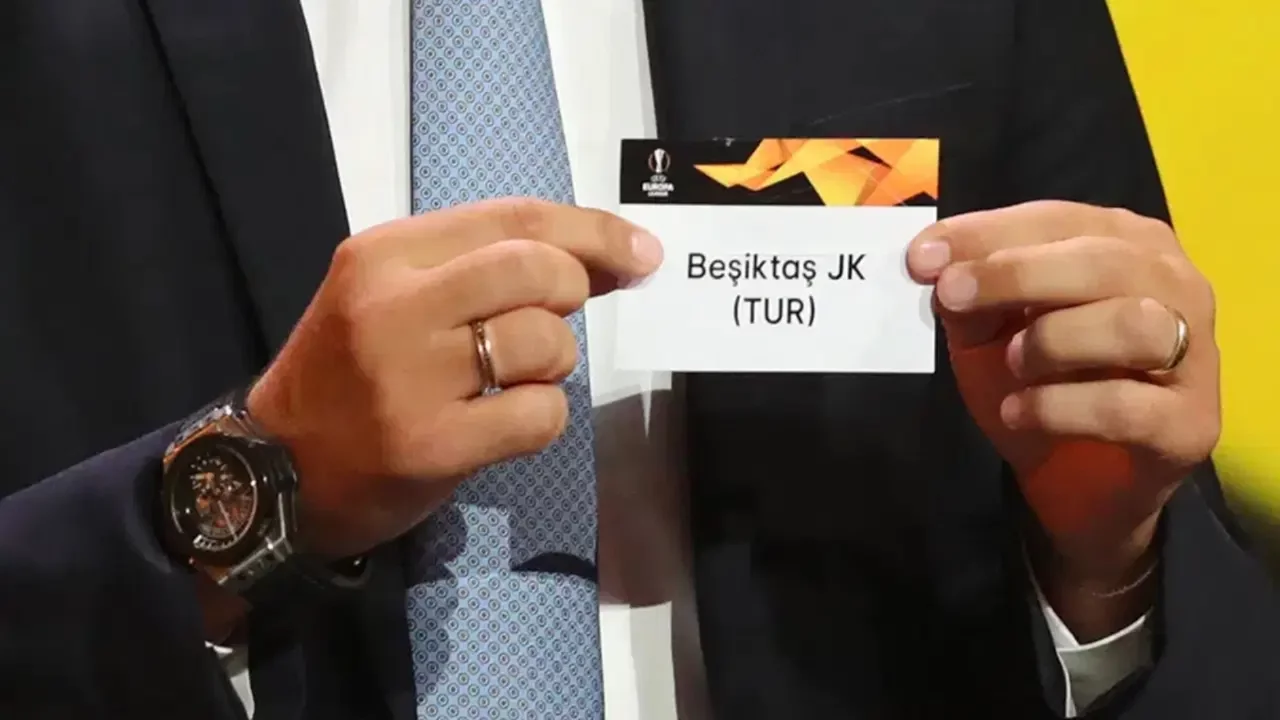 Beşiktaş'ın UEFA Avrupa Ligi'ndeki rakipleri belli oldu