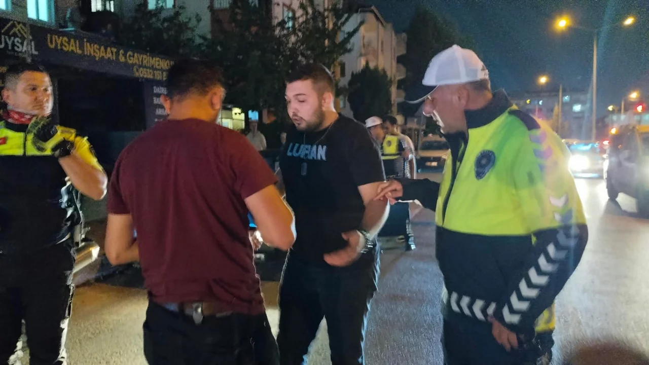 Bursa'da trafik uygulamasından kaçan sürücüye ceza