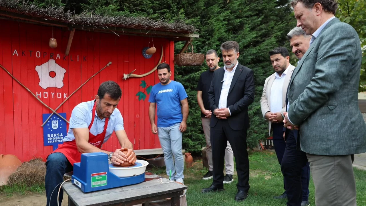 Bursa Büyükşehir Belediyesi Başkan Vekili Şahin Biba: "Bir şehrin sofrasını yaşatmak, o şehrin ha...