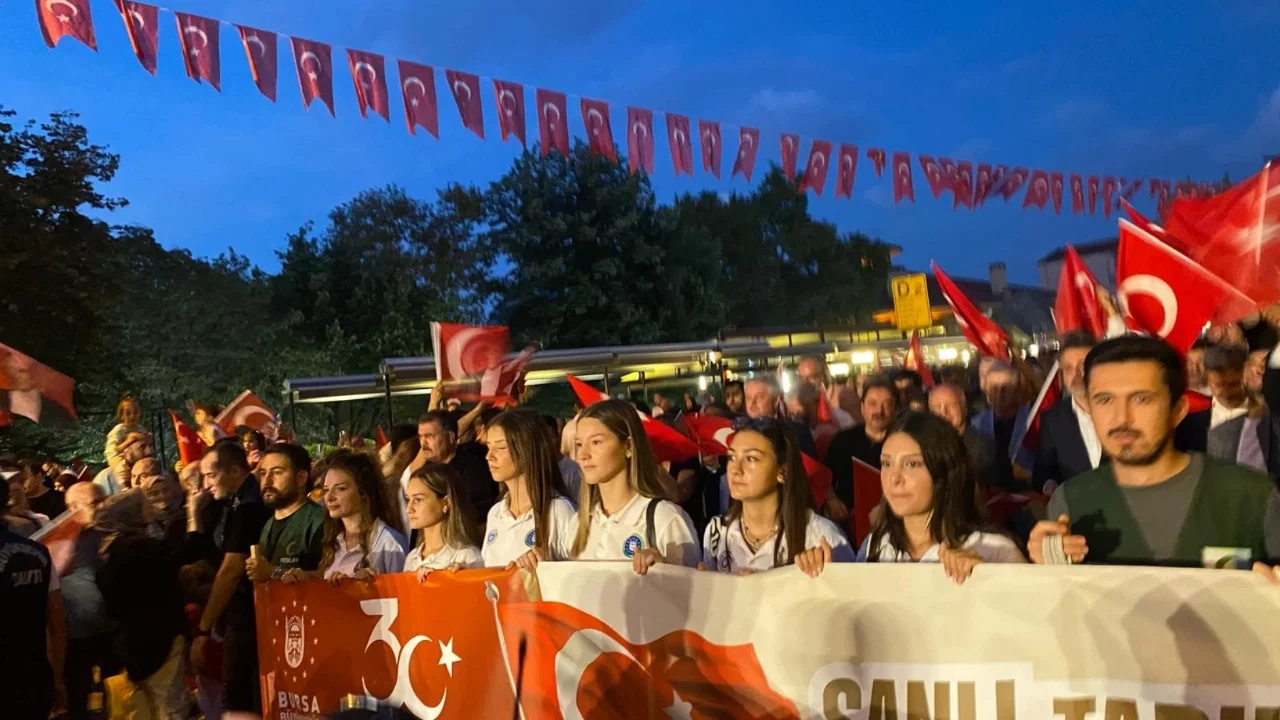 Bursa'da Zafer Bayramı coşkusu yaşandı