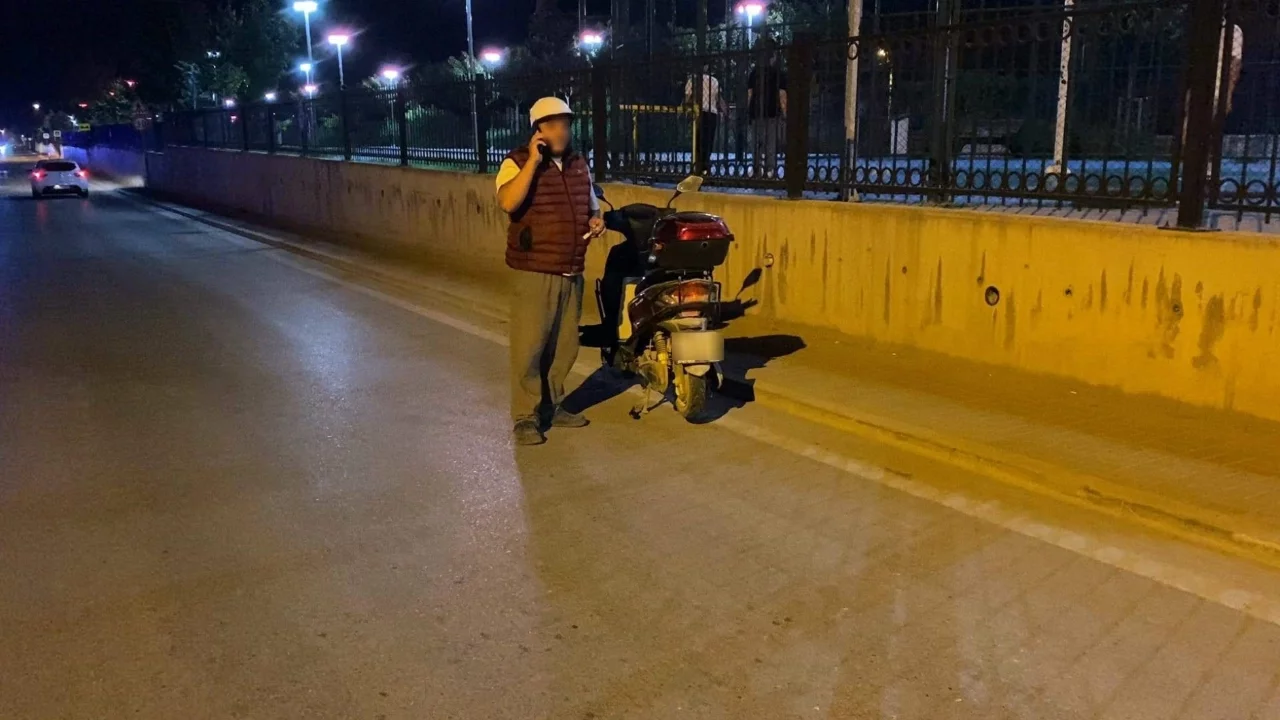 Bursa'da elektrikli motosikletiyle alkollü yakalanan sürücüye ceza