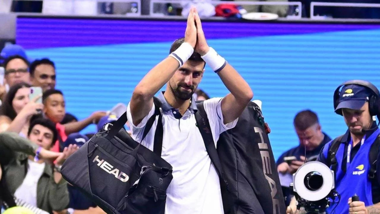 ABD Açık'ta büyük şok Novak Djokovic ilk turda veda etti
