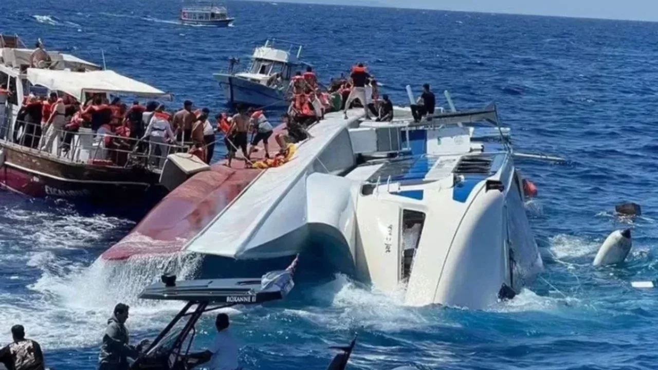 Tufan Erhürman açıkladı: Girne'de batan geminin konumu tespit edildi