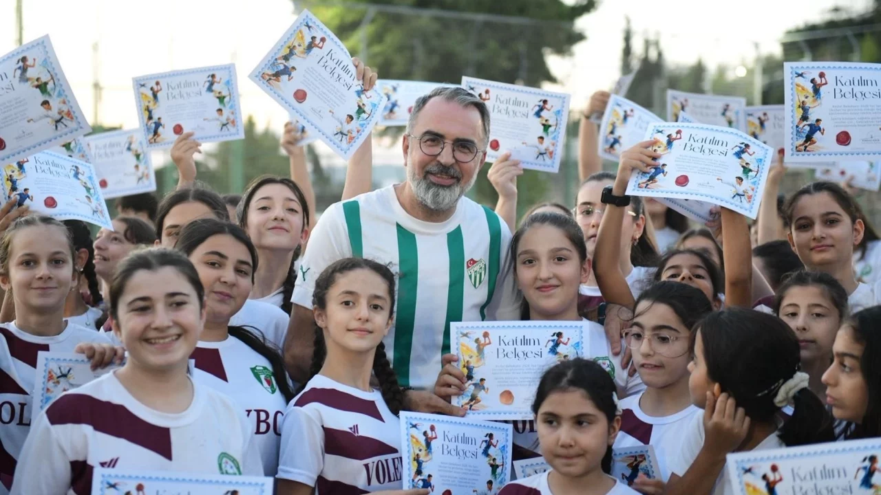 Kestel Belediyesi'nin Yaz Spor Okullarında final