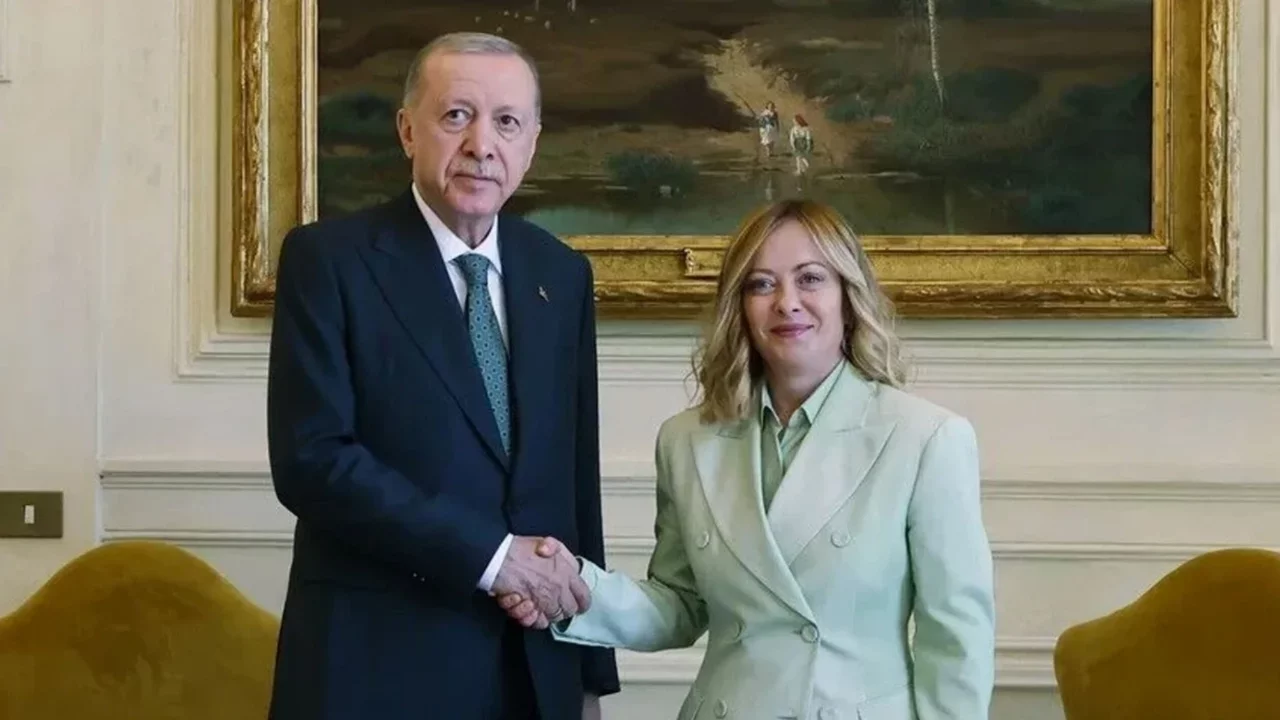İtalya Başbakanı Meloni, Cumhurbaşkanı Erdoğan'ın tebrik mesajından memnun