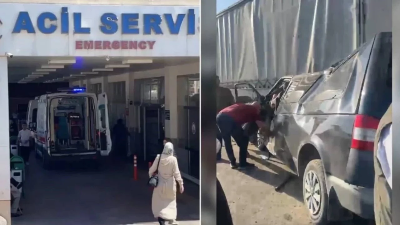 Minibüs park halindeki tıra çarptı: 2 ölü, 2 yaralı