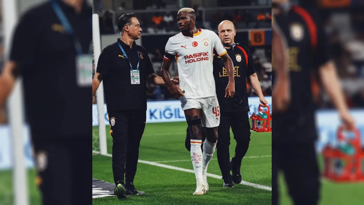 Galatasaray'dan Victor Osimhen ve Mario Lemina için sakatlık açıklaması