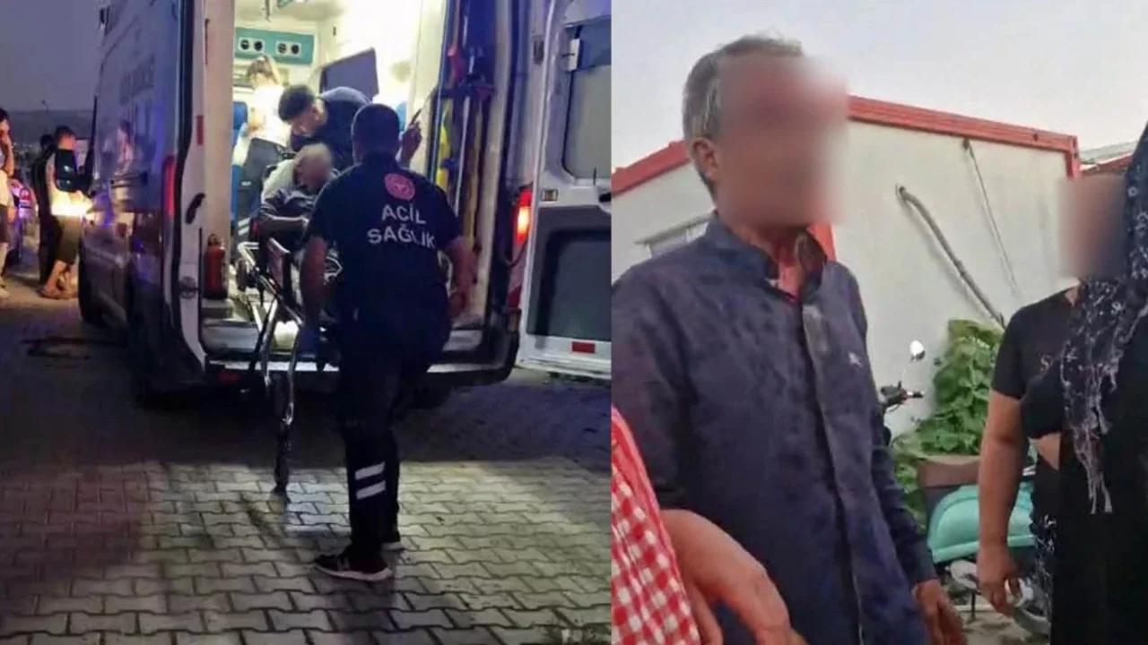 Konteyner kentte elindeki palayla dehşet saçtı: Yaralılar var