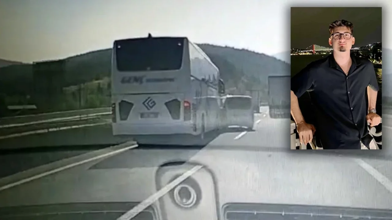 Yolcu otobüsünün önünde takla atan araçtaki üniversite öğrencisi, yaşam savaşını kaybetti