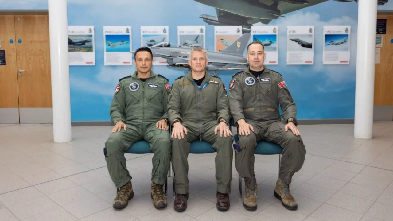Eurofighter pilotları uçuş eğitimlerine başladı