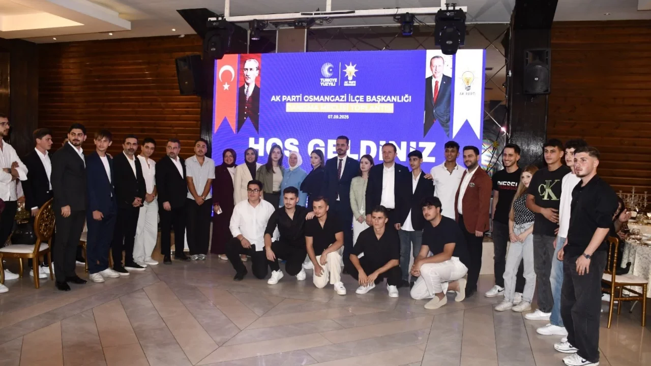 AK Parti Osmangazi İlçe Başkanlığı yıl sonuna kadar 16 bin yeni üye hedefliyor