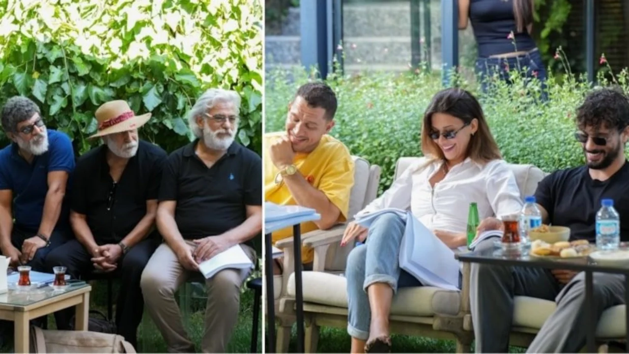 'Yeraltı' setindeki kareler gündem oldu