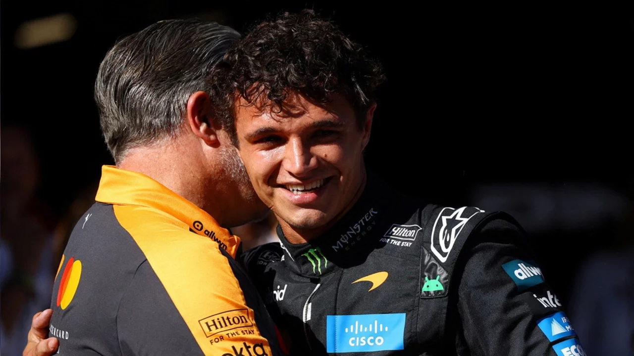 F1 İspanya Grand Prix'sinde pole pozisyonunu Lando Norris kaptı