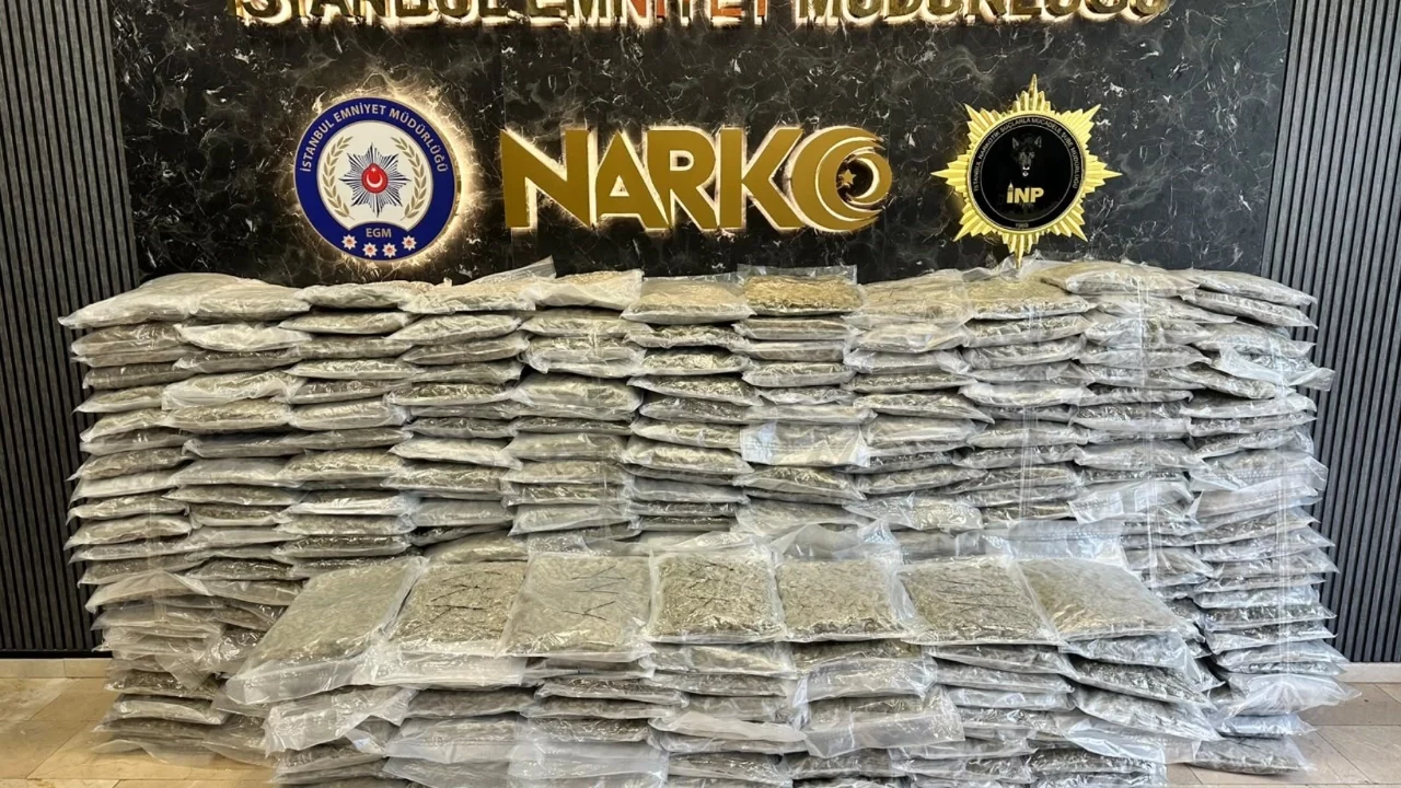 İstanbul'da 409 kilo uyuşturucu ele geçirildi