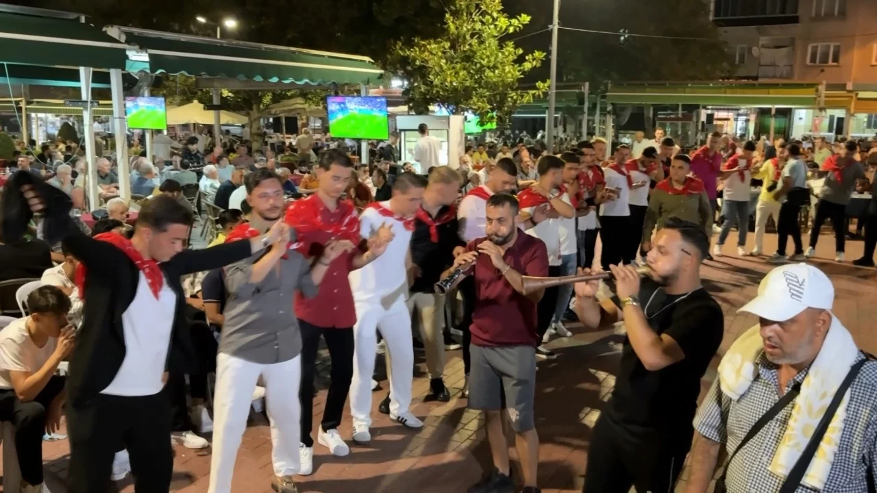 Bursa'da asker uğurlama geleneği, yeniden yaşatıldı